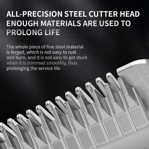 Professional Dog Hair Clipper - Metal Rechargeable Trimmer